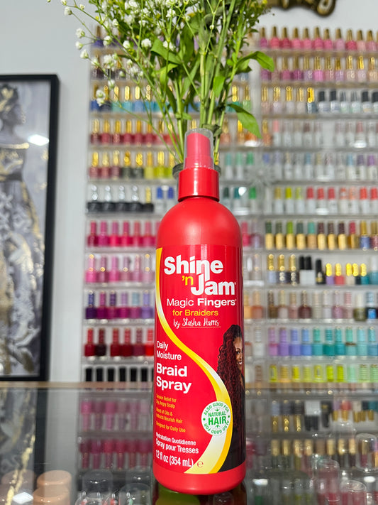 Shine n’ Jam Daily Moisture Braid Spray