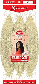 TWISTED UP - 3X SPRINGY AFRO TWIST