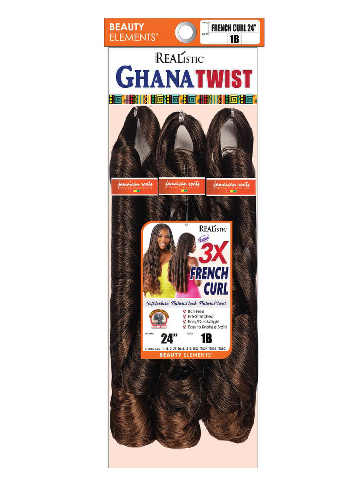 GHANA French Curl