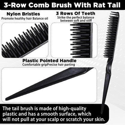 Three Row Comb