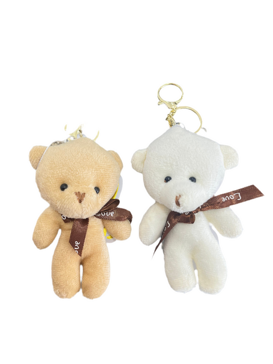 Plush Bear Key Rings