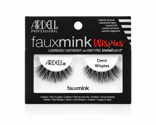 Faux Mink INV Wispies Demi Eyelashes