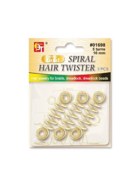 Spiral Hair Twister 5 TURNS 10MM
