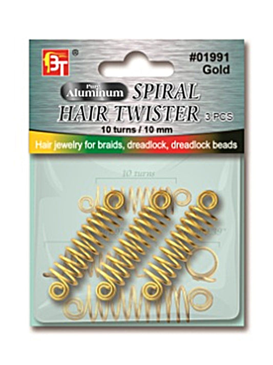 Spiral Hair Twister 10 TURNS 10MM