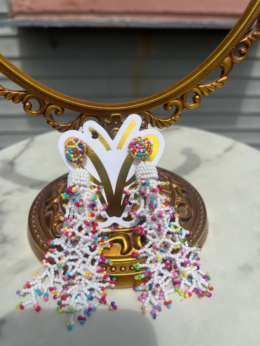 Colorful Beaded Earrings