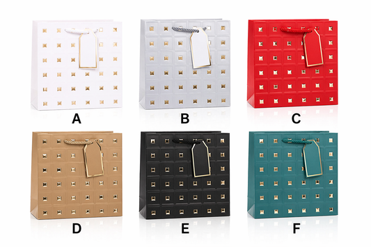 Gift Bag - Square Pattern