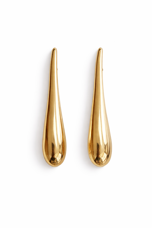 Long Tear Drop Earrings