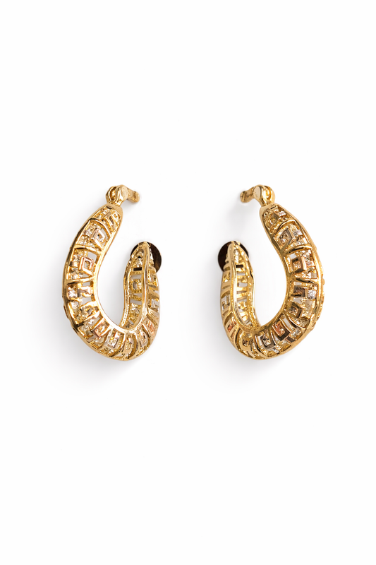 Mini 3 Tone Hoops
