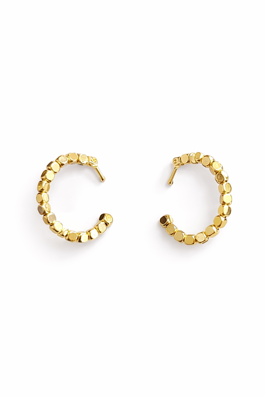 Small Beaded Hoop