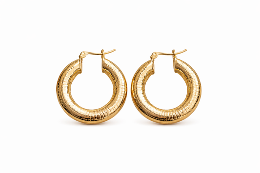 Small Stripe Hoop