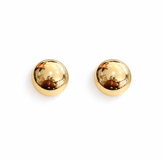 Mini Semi Hoop Studs