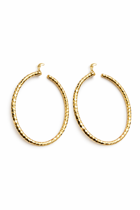 Textured Hoops
