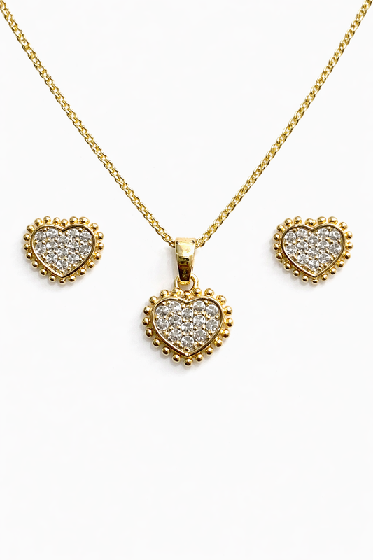 Heart Diamond Set