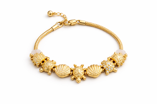Sea Life Charm Bracelet