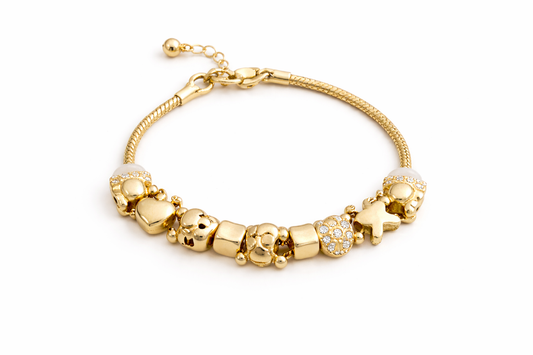 Elephant Charm Bracelet