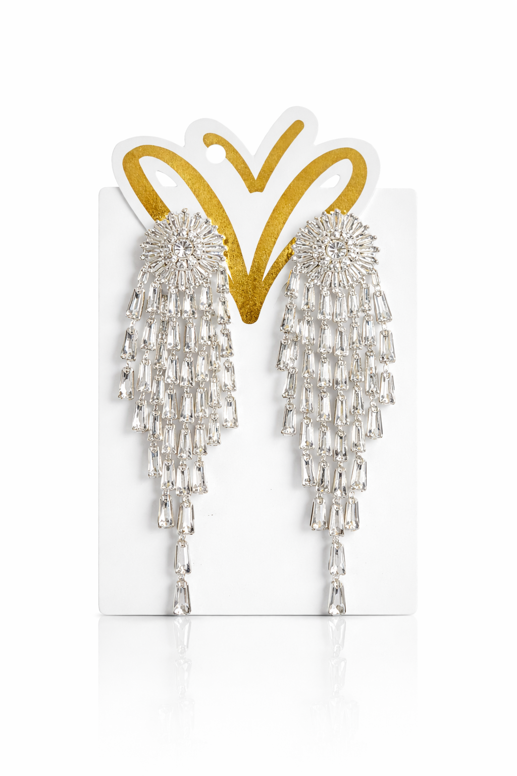Diamond Hanging Earrings