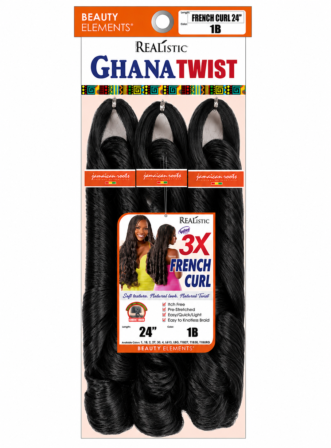 GHANA French Curl