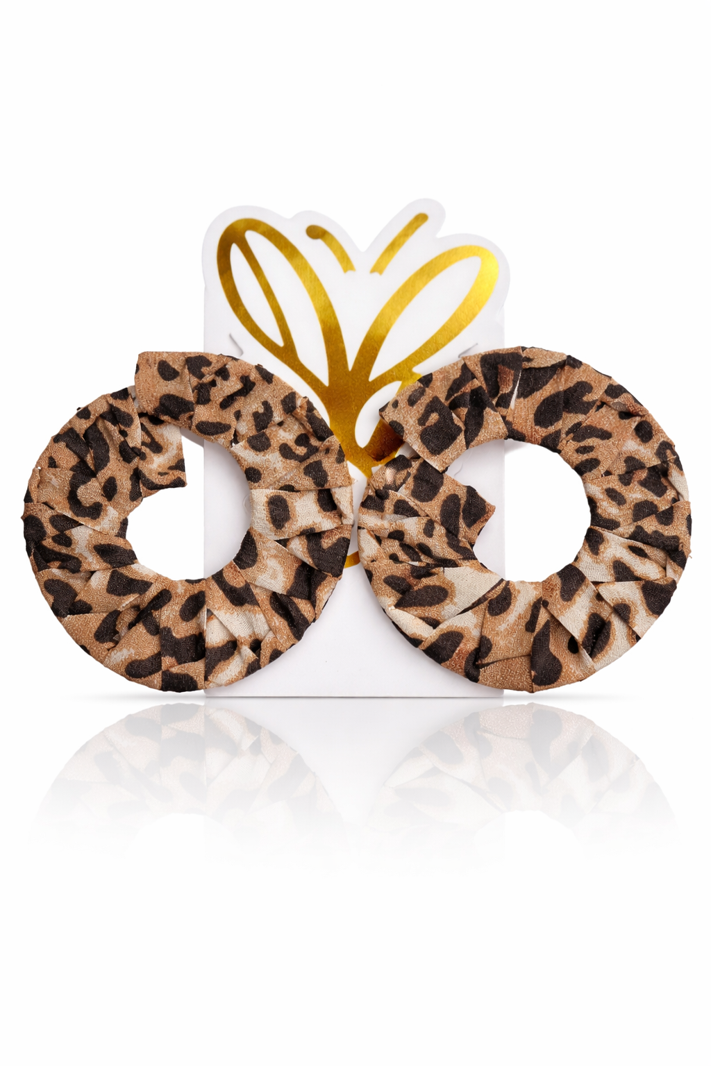 Leopard Abstract earrings
