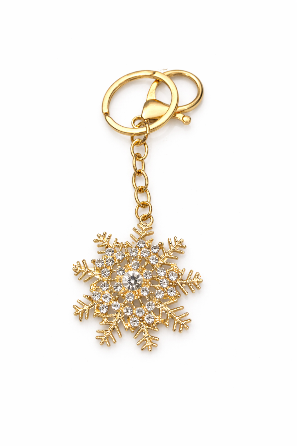 Snowflake Keychain