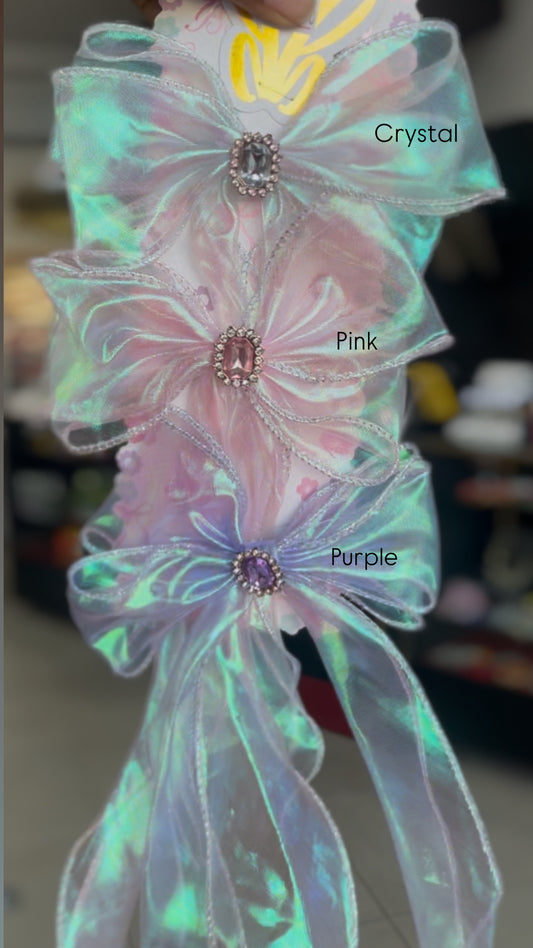 Iridecent Hair Bows