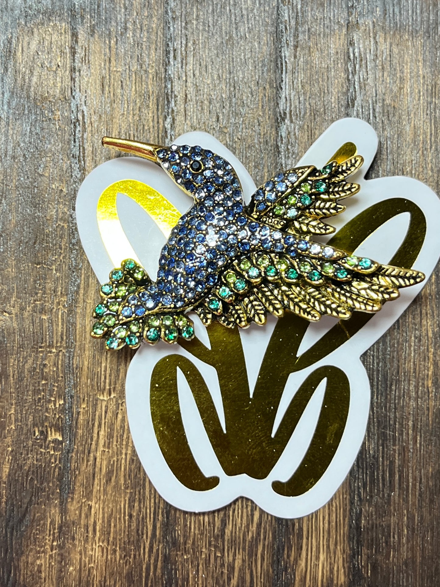 Humming Bird Brooch