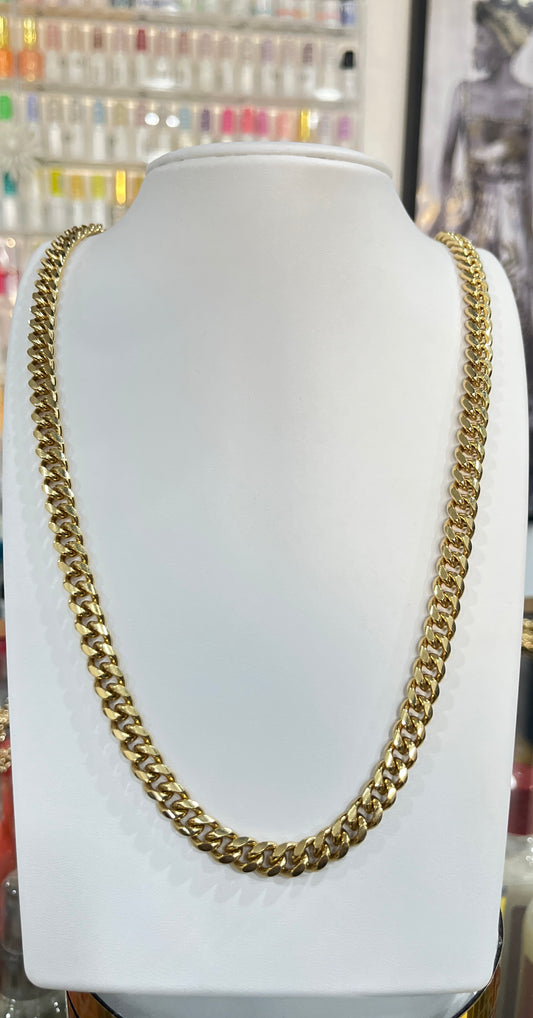 Gold Filled Cuban Link Necklace