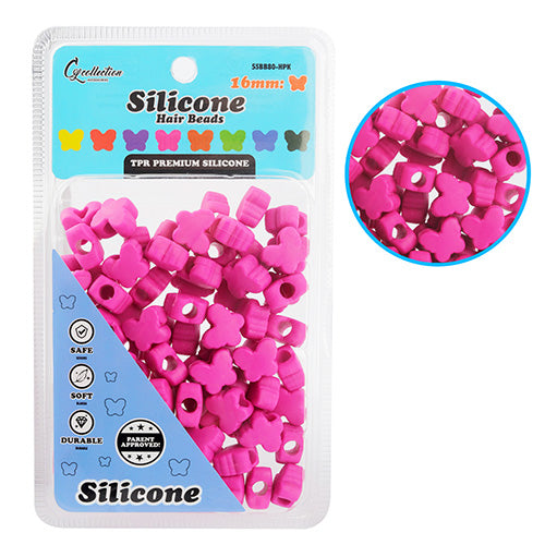 Butterfly Silicone Bead