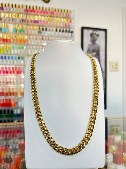 Gold Filled Cuban Link Necklace
