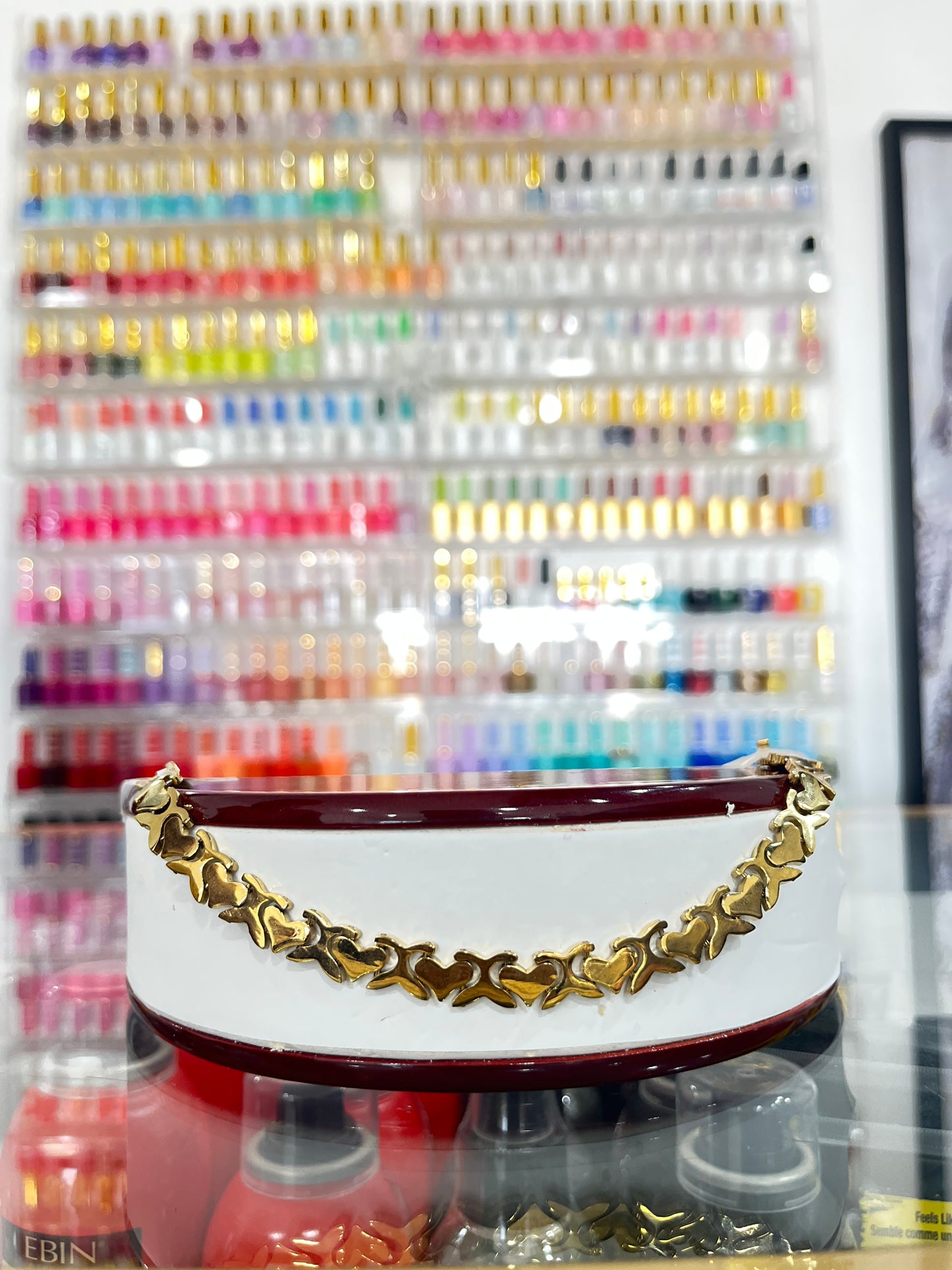 Gold Filled X Heart Bracelet