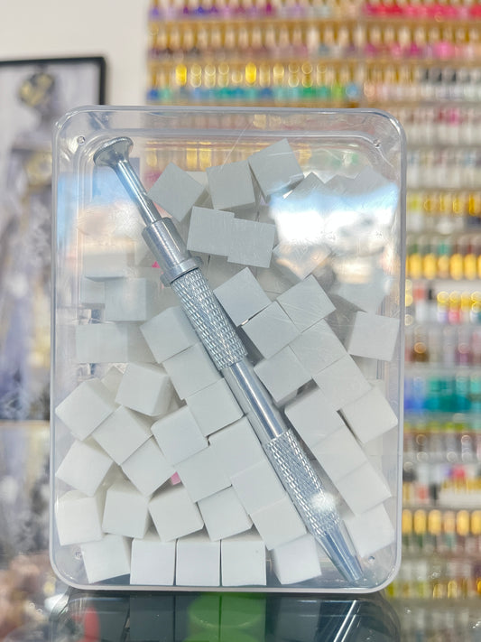 Sponge Applicator With Pen Tool