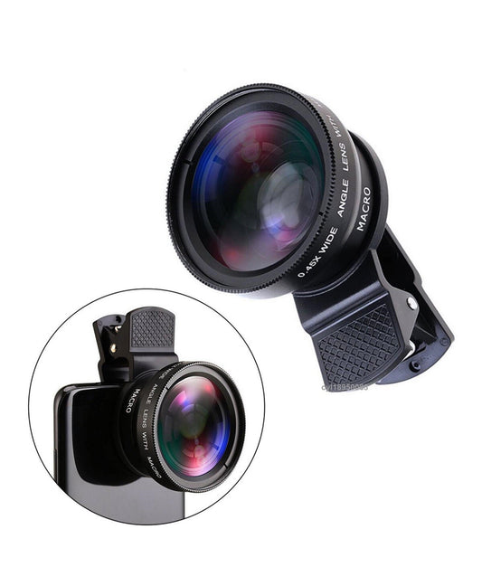0.45x Ultra-Wide Angle & Macro Lens with Optical Zoom