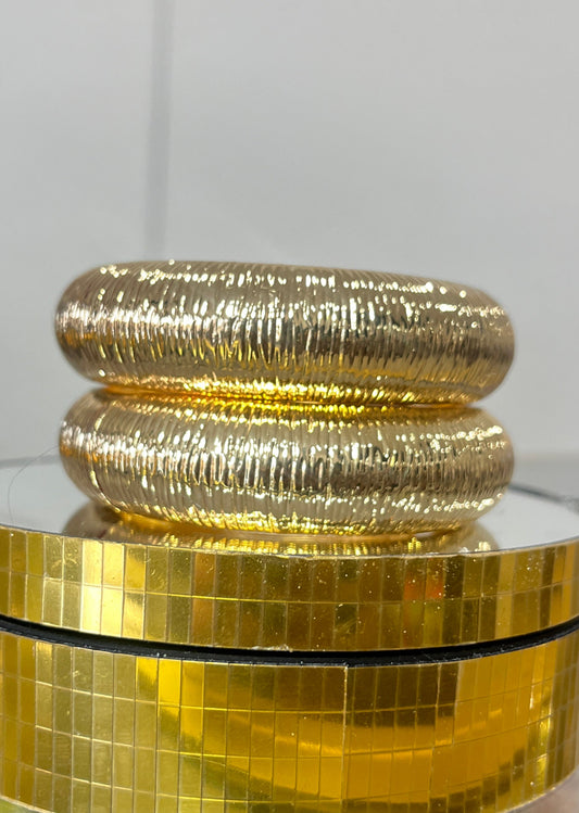 Stripe Textured Bangle