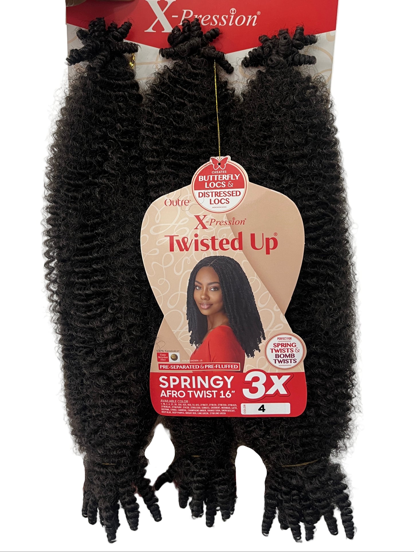TWISTED UP - 3X SPRINGY AFRO TWIST