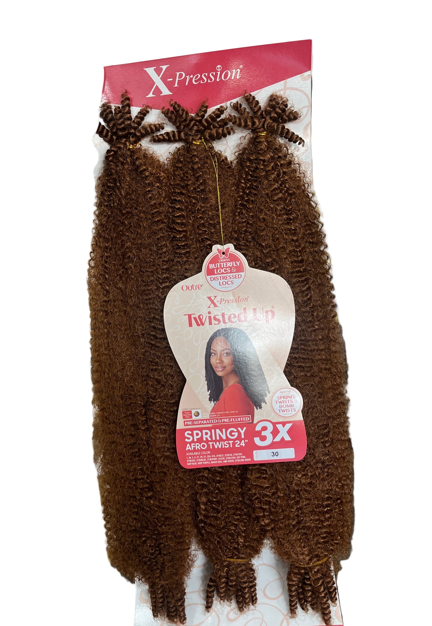 TWISTED UP - 3X SPRINGY AFRO TWIST