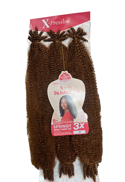 TWISTED UP - 3X SPRINGY AFRO TWIST