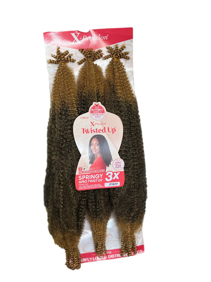 TWISTED UP - 3X SPRINGY AFRO TWIST