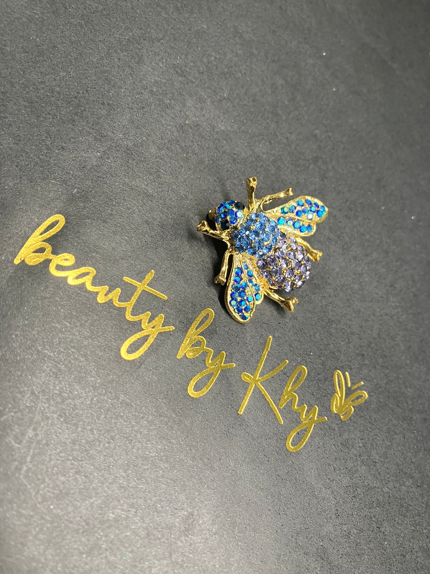 Crystal Bee Brooch