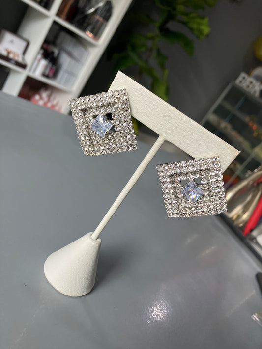 Diamond Shaped Earrings