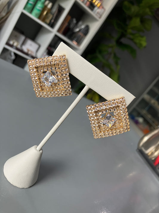 Diamond Shaped Earrings