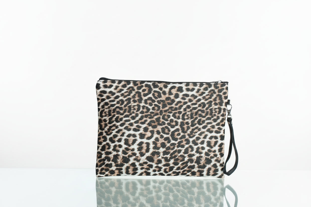Leopard Cosmetic Bags