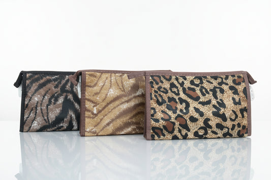 Animal Print Cosmetic Bags