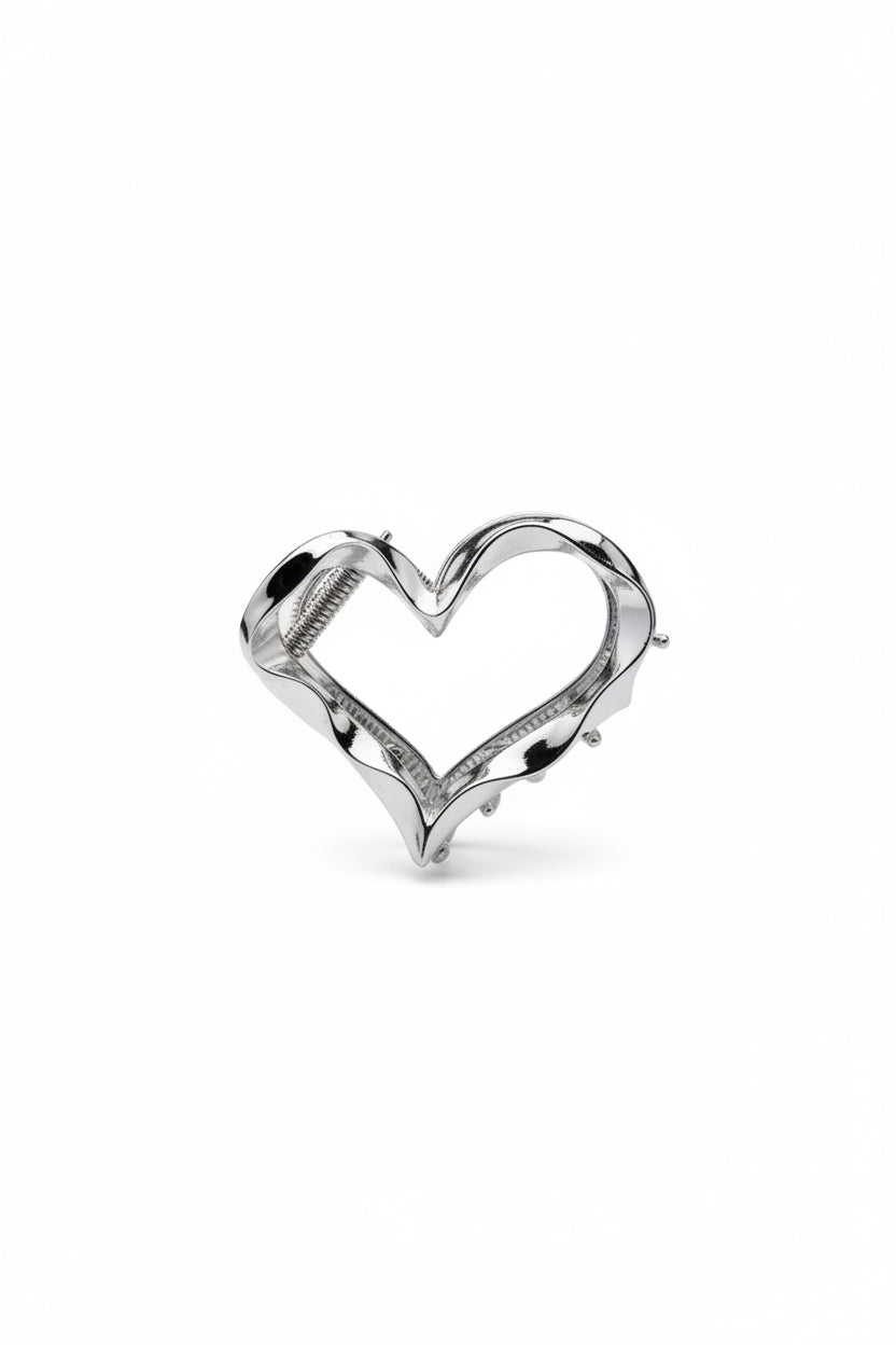 Silver Mini Clawclip
