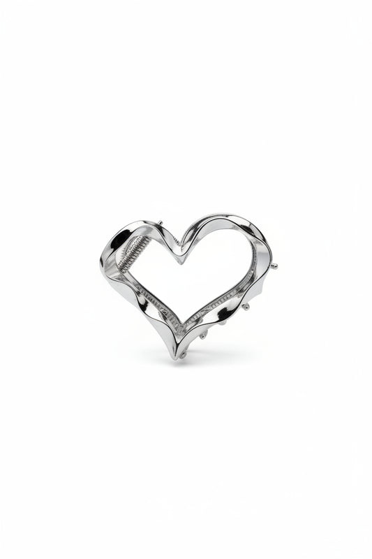 Silver Mini Clawclip
