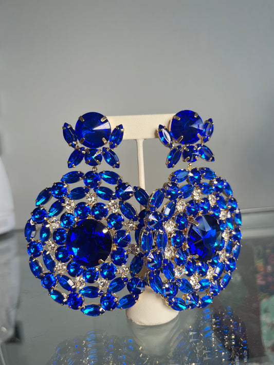 Over-Sized Gem Earrings