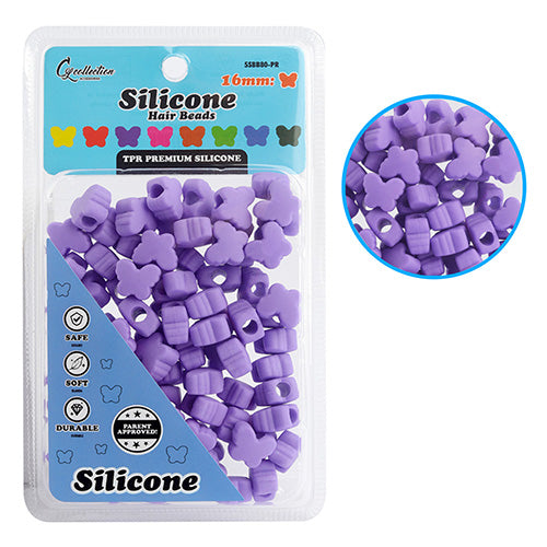 Butterfly Silicone Bead
