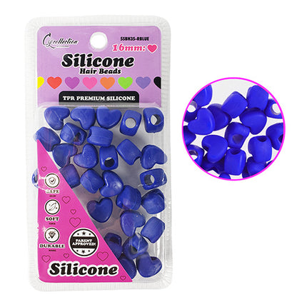 Silicone Heart Beads