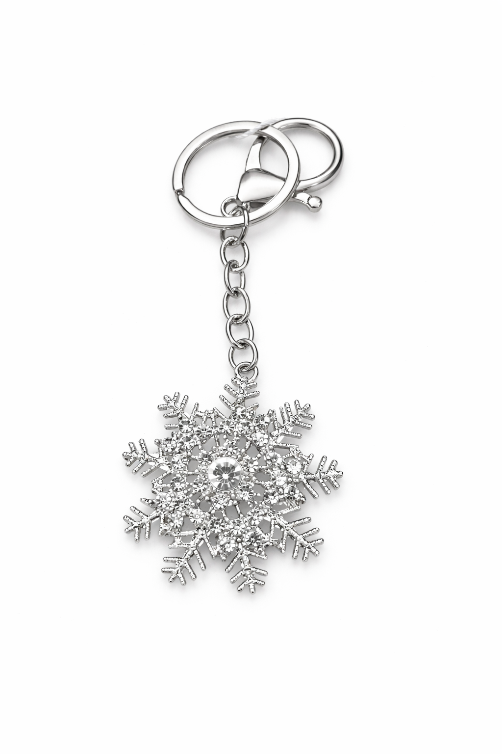 Snowflake Keychain
