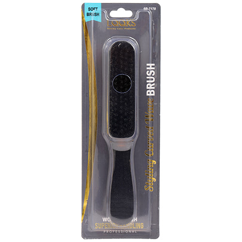 Styling Wave Curved Wood Brush