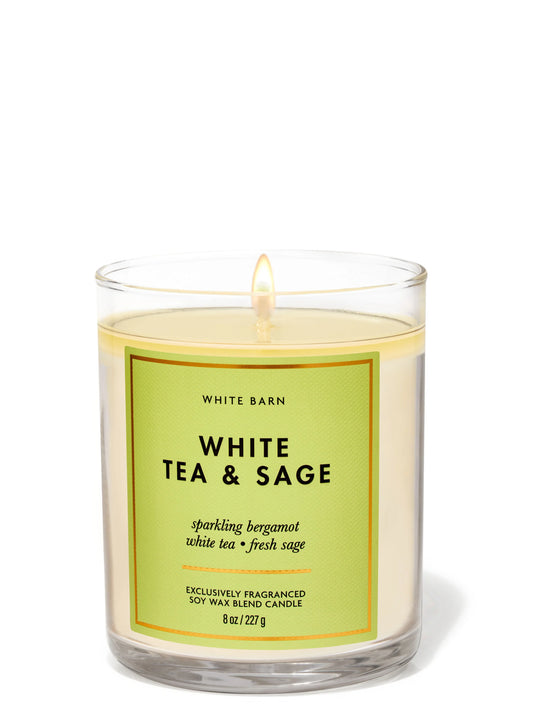 White Tea & Sage Candle