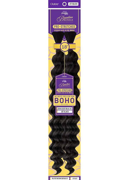 Outre Pre-Stretched Boho Curl Bulk Hair